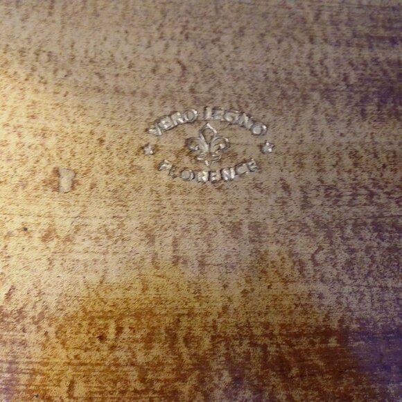 Mid-Century Vero Legno Florence Baroque Style Italian Letter Tray - Picture 6 of 6